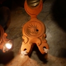 Lampe à huile romaine - fabrication Agathé Temporis