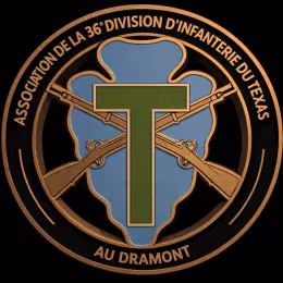 Logo de 36ème division d’infanterie du texas au dramont