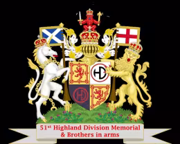 Logo de 51st Highland Division Memorial