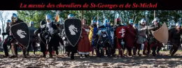 Logo de La mesnie des chevaliers de Saint-Georges et de Saint Michel