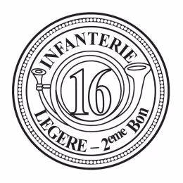 Logo de 16e Régiment d'infanterie légère - 2ème bataillon