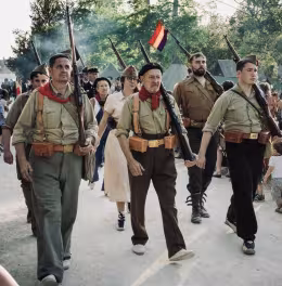 Photo 2 de Le Brigadiste : Reconstitution GCE