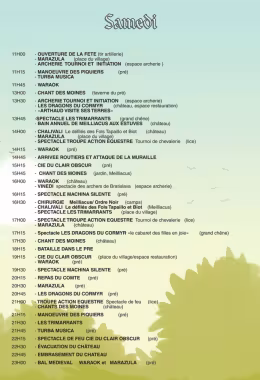 Photo 1 de Fête médiévale de Montrond-les-Bains