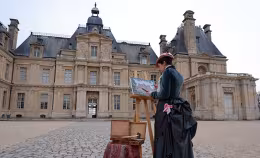 Photo 1 de Reconstitution « Peintres de la belle époque au château de maisons »