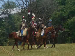 Photo 9 de Bivouac et manoeuvres de cavalerie lors des Impériales de Cendrieux